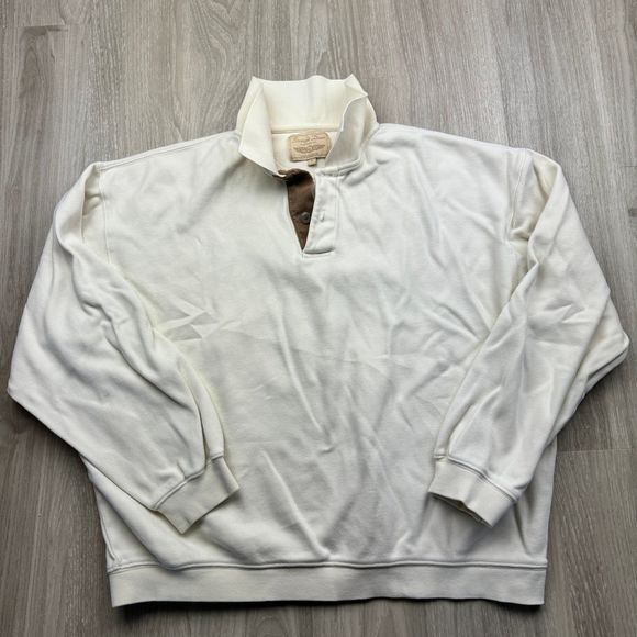 Vintage Straight Down Cotton Pullover - Picture 1 of 8